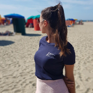 Photo T-Shirt femme - Jersey 100% coton - Couleur bleu - Taille XS, S, M, L, XL